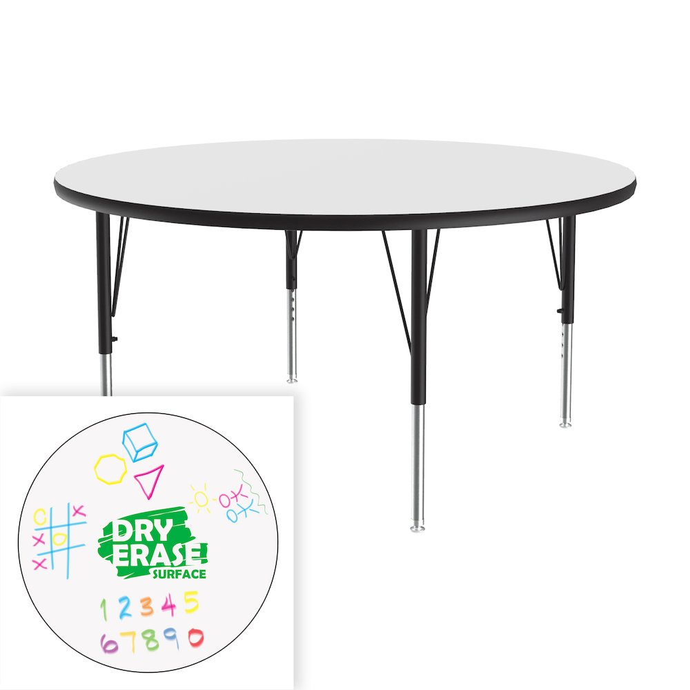 Markerboard-Dry Erase  Deluxe High Pressure TopActivity Tables 42x42". Picture 8