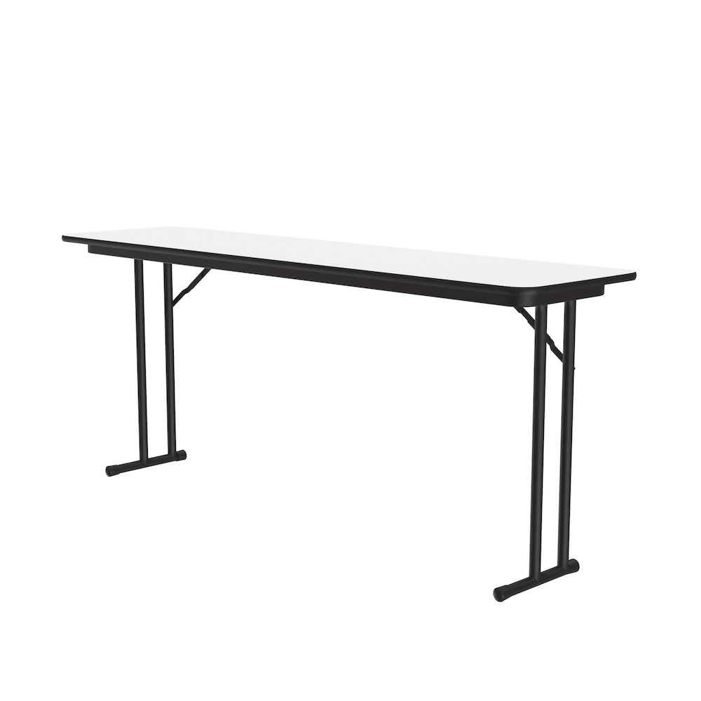 Markerboard-Dry Erase High Pressure Folding Table with Off-Set Leg 18x72. Picture 3