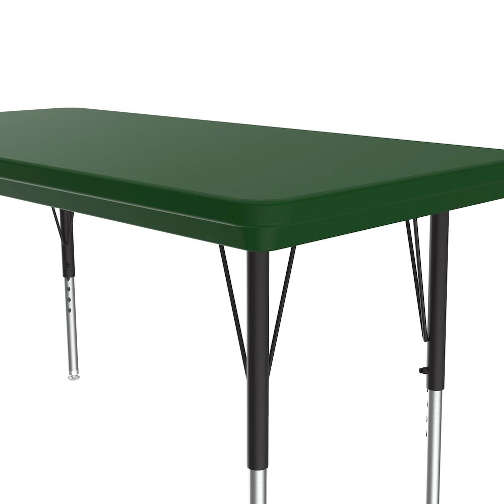Commercial Blow-Molded Plastic Top Activity Tables 24x48". Picture 12