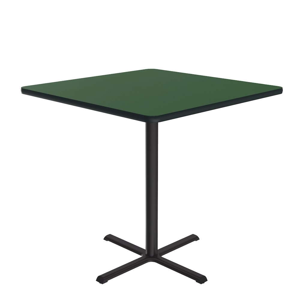 Bar Stool/Standing Height Deluxe High-Pressure Café and Breakroom Table 36x36. Picture 3
