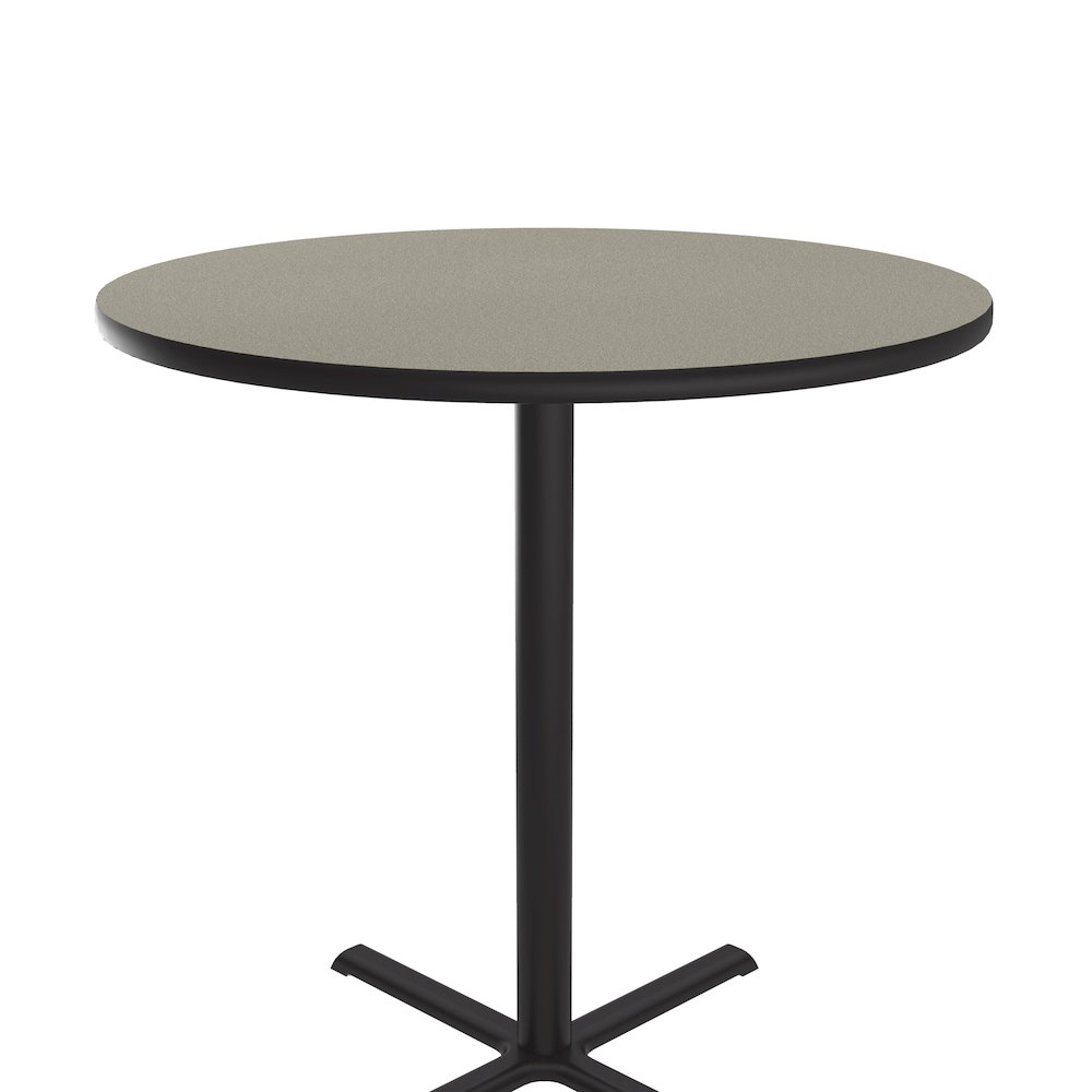 Bar Stool/Standing Height Deluxe High-Pressure Café and Breakroom Table 42x42. Picture 6