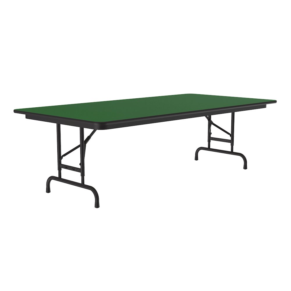 Adjustable Height High Pressure Top Folding Table 36x96". Picture 1