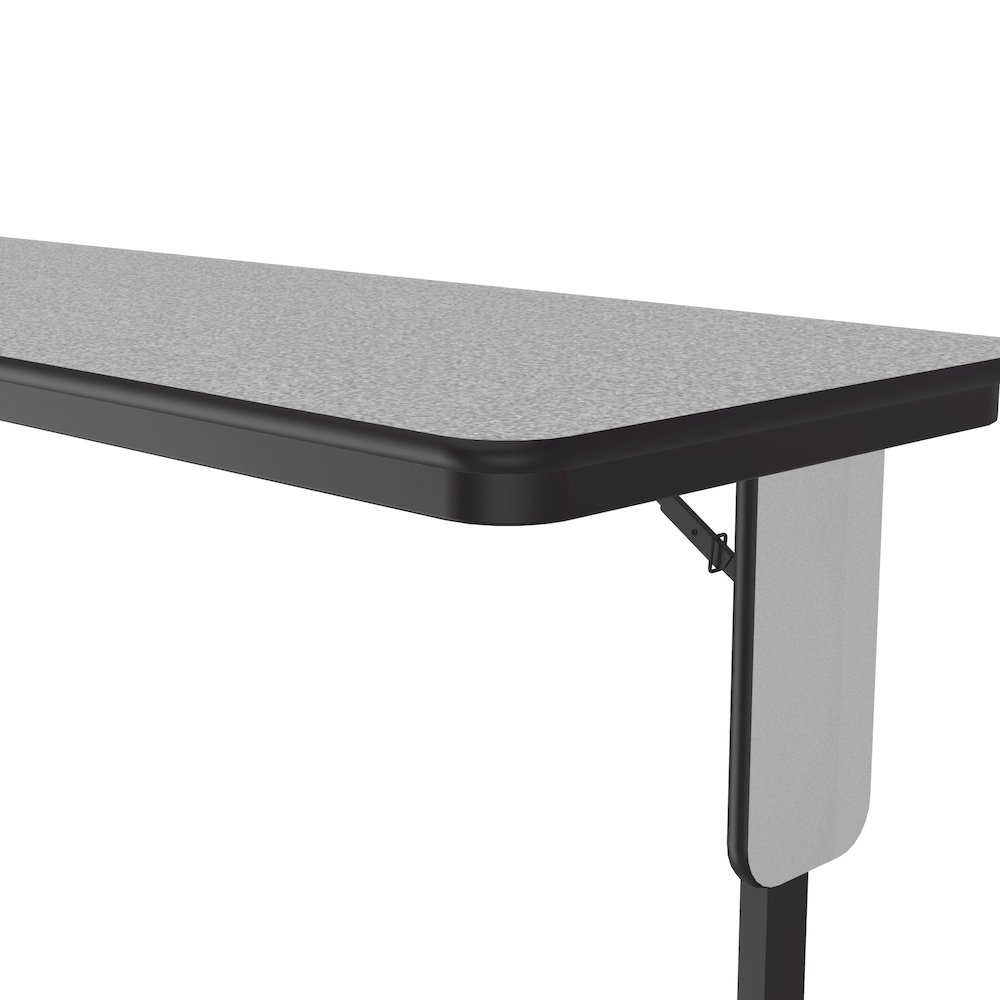 Deluxe High-Pressure Folding Seminar Table with Panel Leg 24x72". Picture 3