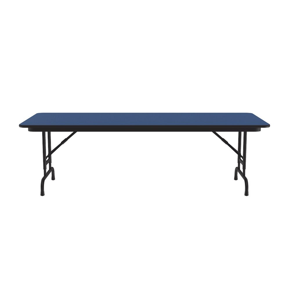 Adjustable Height High Pressure Top Folding Table 30x72". Picture 1