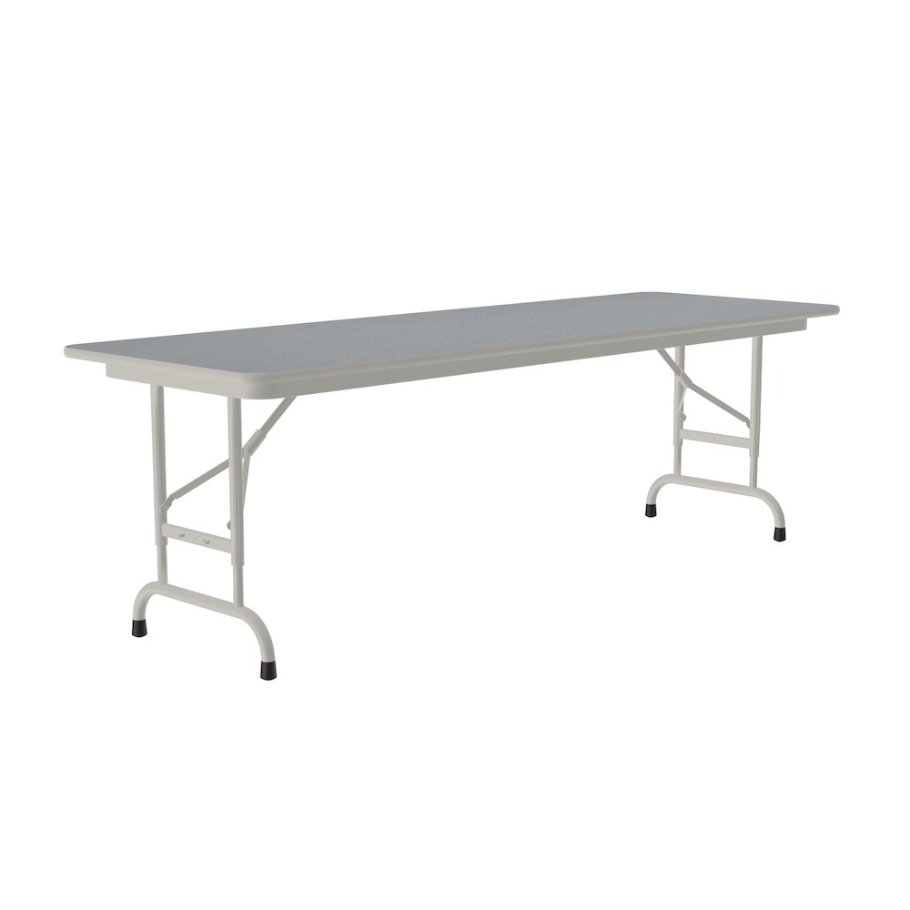 Adjustable Height High Pressure Top Folding Table 24x60". Picture 5