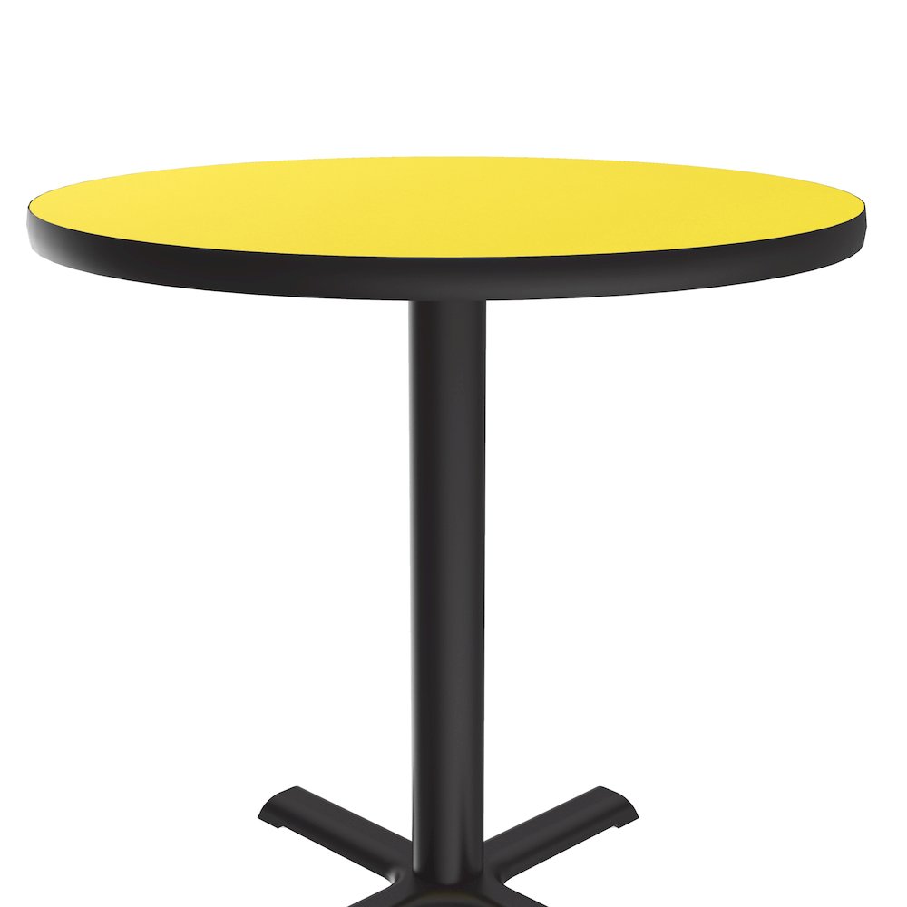 Table Height Deluxe High-Pressure Café and Breakroom Table 24x24". Picture 10
