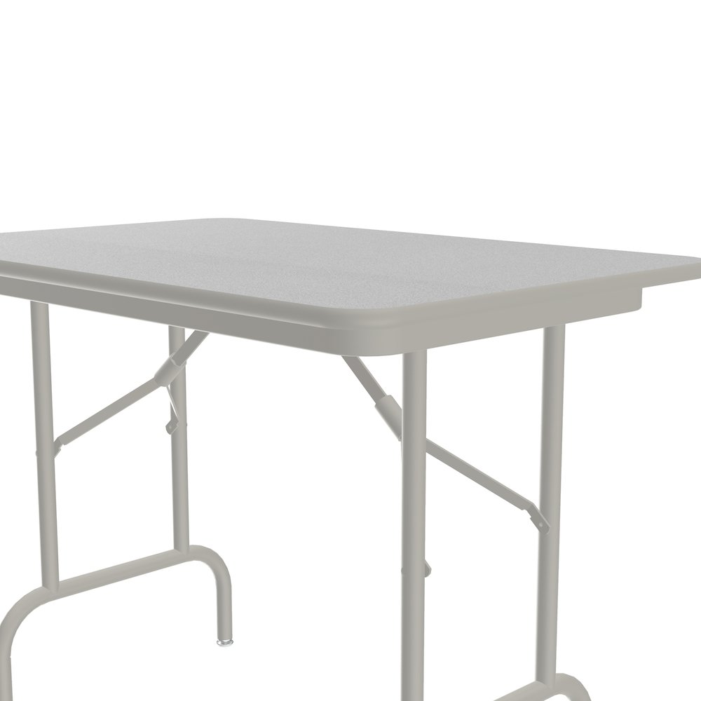 Keyboard Height Melamine Folding Tables 24x36". Picture 3