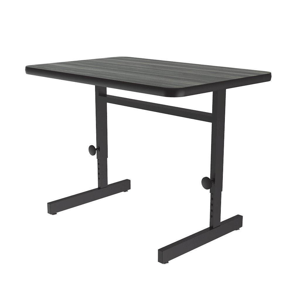 Adjustable Height Deluxe High-Pressure Top Computer/Student Desks  24x48". Picture 1