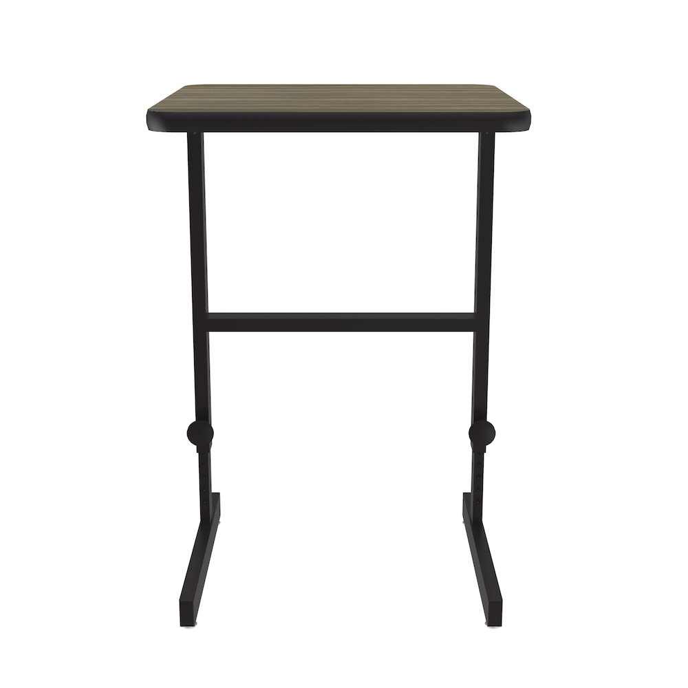 High-Pressure Laminate Top Adjustable Standing  Height Work Station 20x24. Picture 5