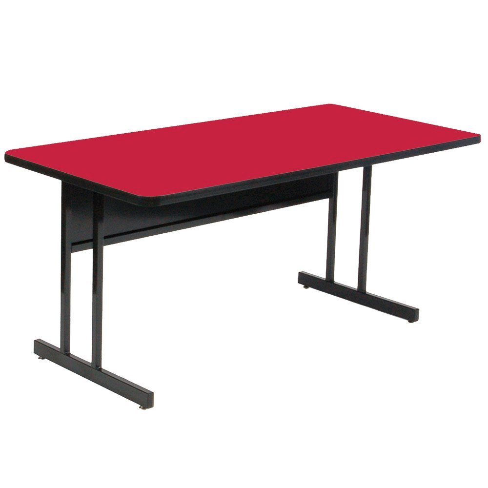 Keyboard Height Deluxe High-Pressure Top Computer/Student Desks  30x48". Picture 1