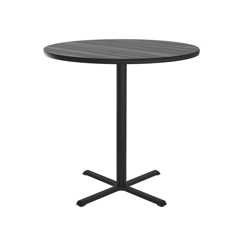 Bar Stool/Standing Height Deluxe High-Pressure Café and Breakroom Table 48x48. Picture 3