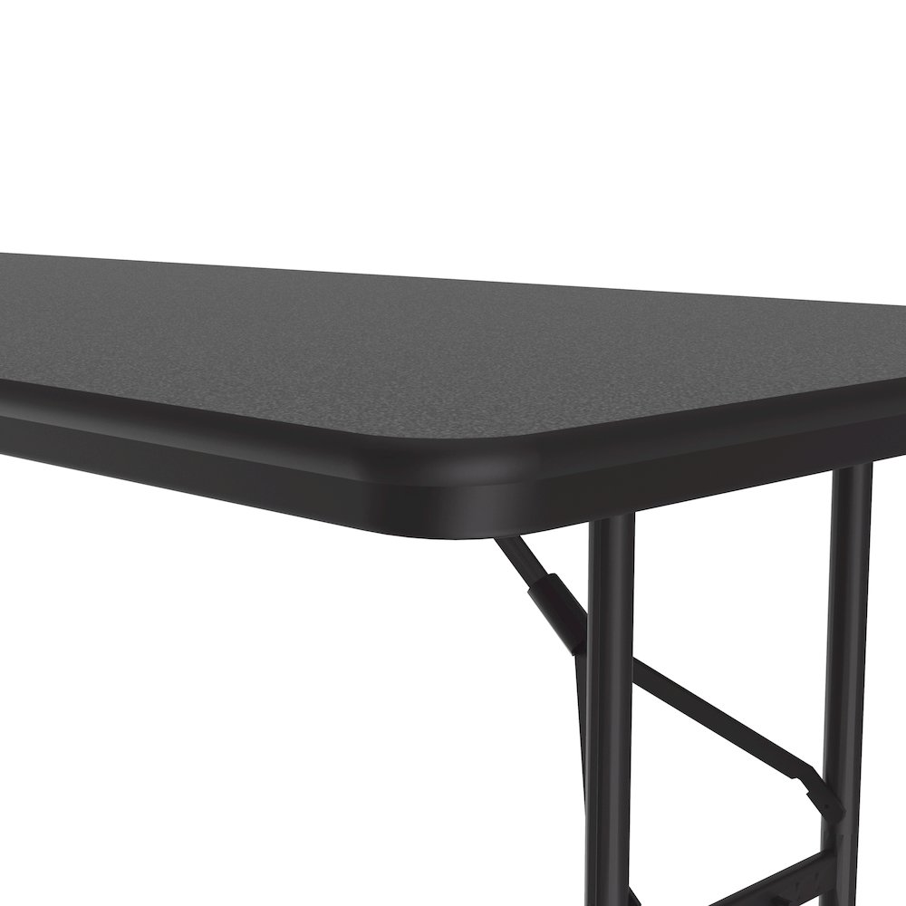Adjustable Height Econoline Melamine Top Folding Table 30x60". Picture 5