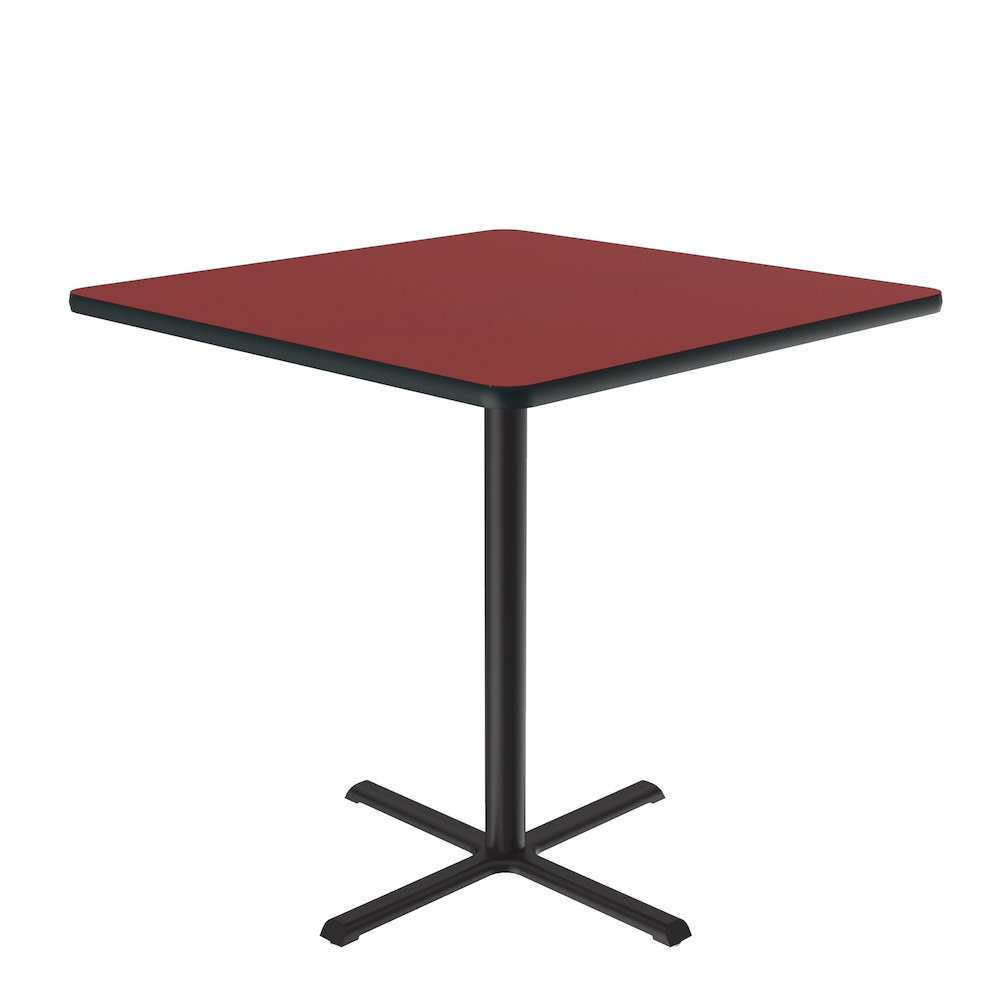 Bar Stool/Standing Height Deluxe High-Pressure Café and Breakroom Table 36x36. Picture 11