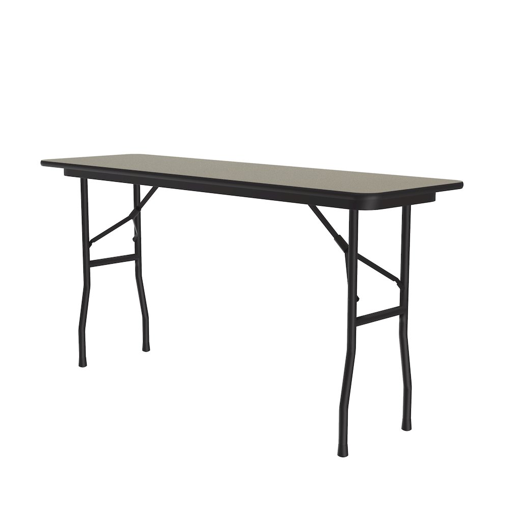Deluxe High Pressure Top Folding Table 18x72". Picture 1