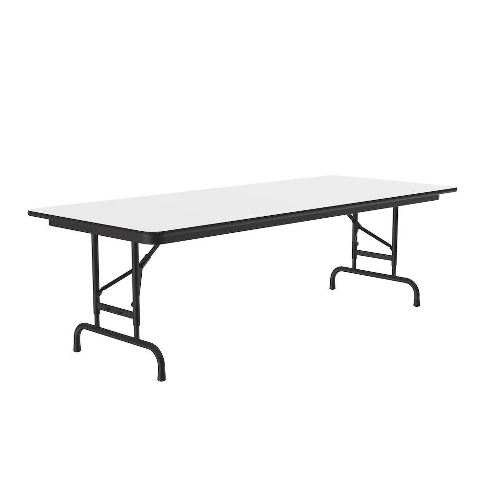 Adjustable Height High Pressure Top Folding Table 30x96". Picture 6