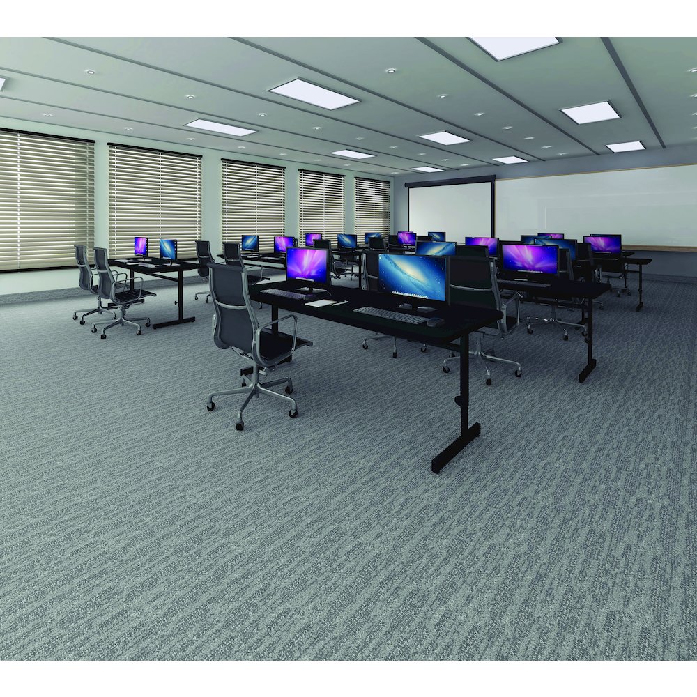 Keyboard Height High-Pressure Top Trapezoid Computer/Student Desk 30x60. Picture 16