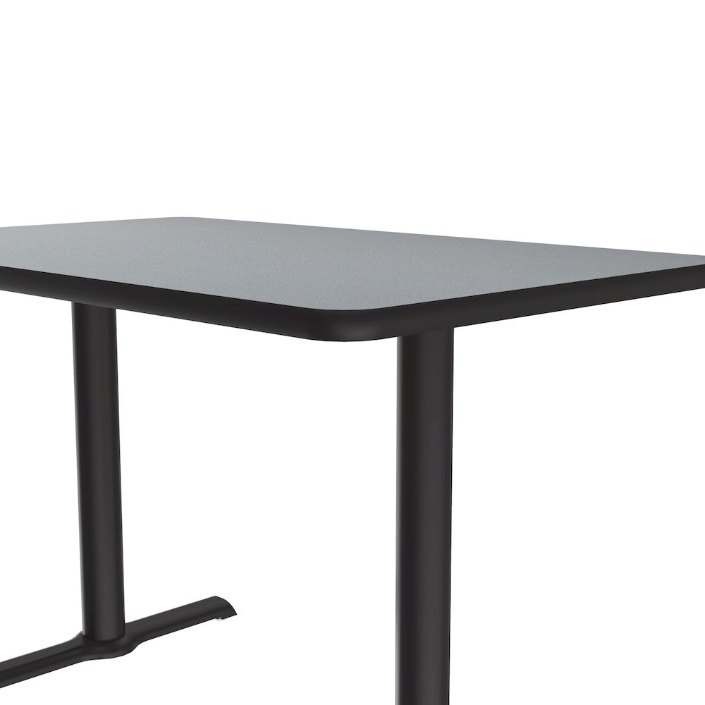 Table Height Deluxe High-Pressure Café and Breakroom Table 30x48". Picture 10