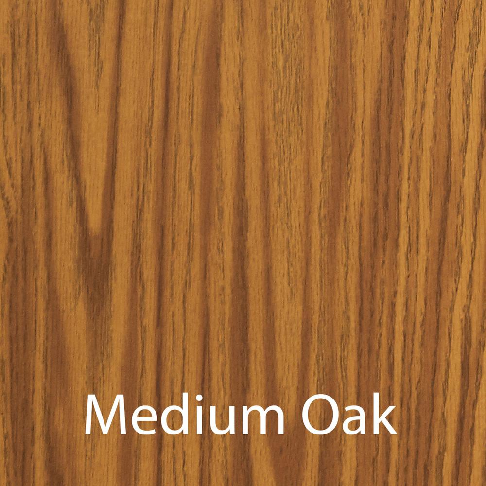 Adjustable Height High Pressure Top Folding Table, 30x60", RECTANGULAR, MED OAK BROWN. Picture 4