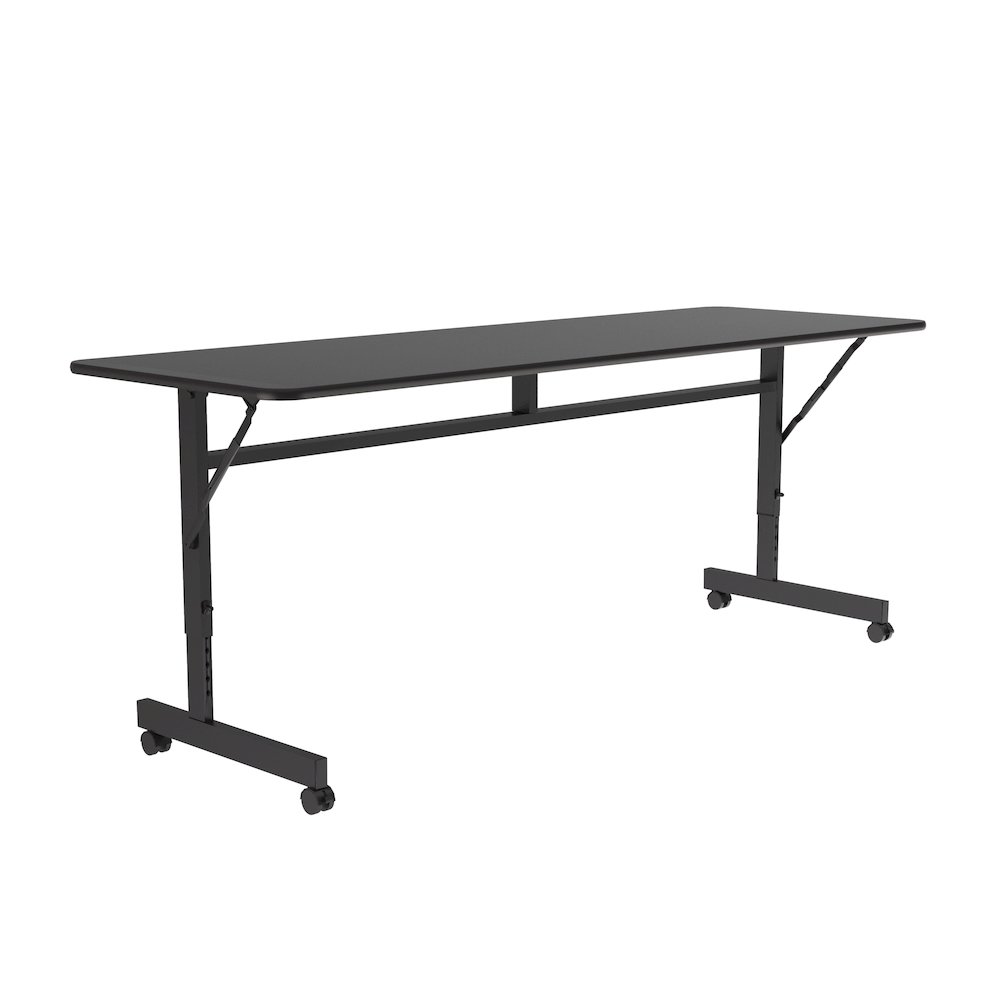 3/4" Thermal Fused Laminate Top Flip Top Table. Picture 3