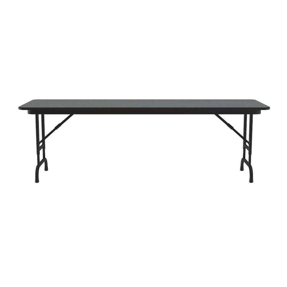 Adjustable Height High Pressure Top Folding Table 24x60". Picture 1