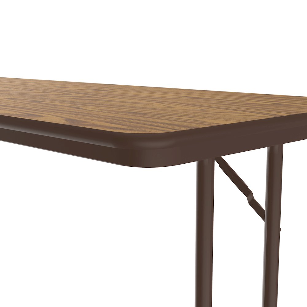 Commercial Laminate Folding Seminar Table with Off-Set Leg 24x72". Picture 12
