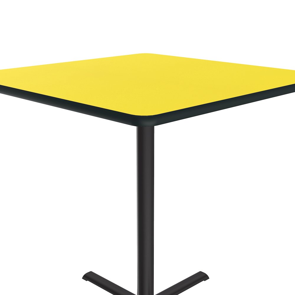 Bar Stool/Standing Height Deluxe High-Pressure Café and Breakroom Table 36x36. Picture 6