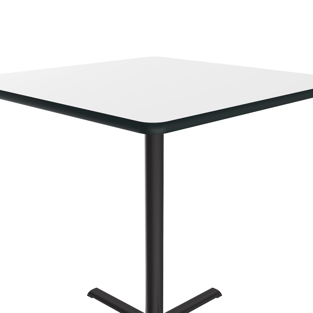 Bar Stool/Standing Height Deluxe High-Pressure Café and Breakroom Table 36x36. Picture 9