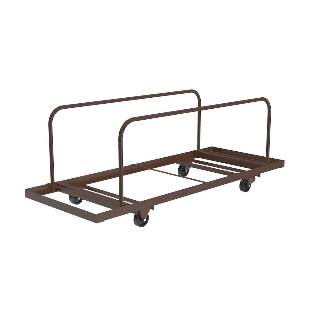 Edge Stacking RectangularTable Truck 28x98". Picture 4