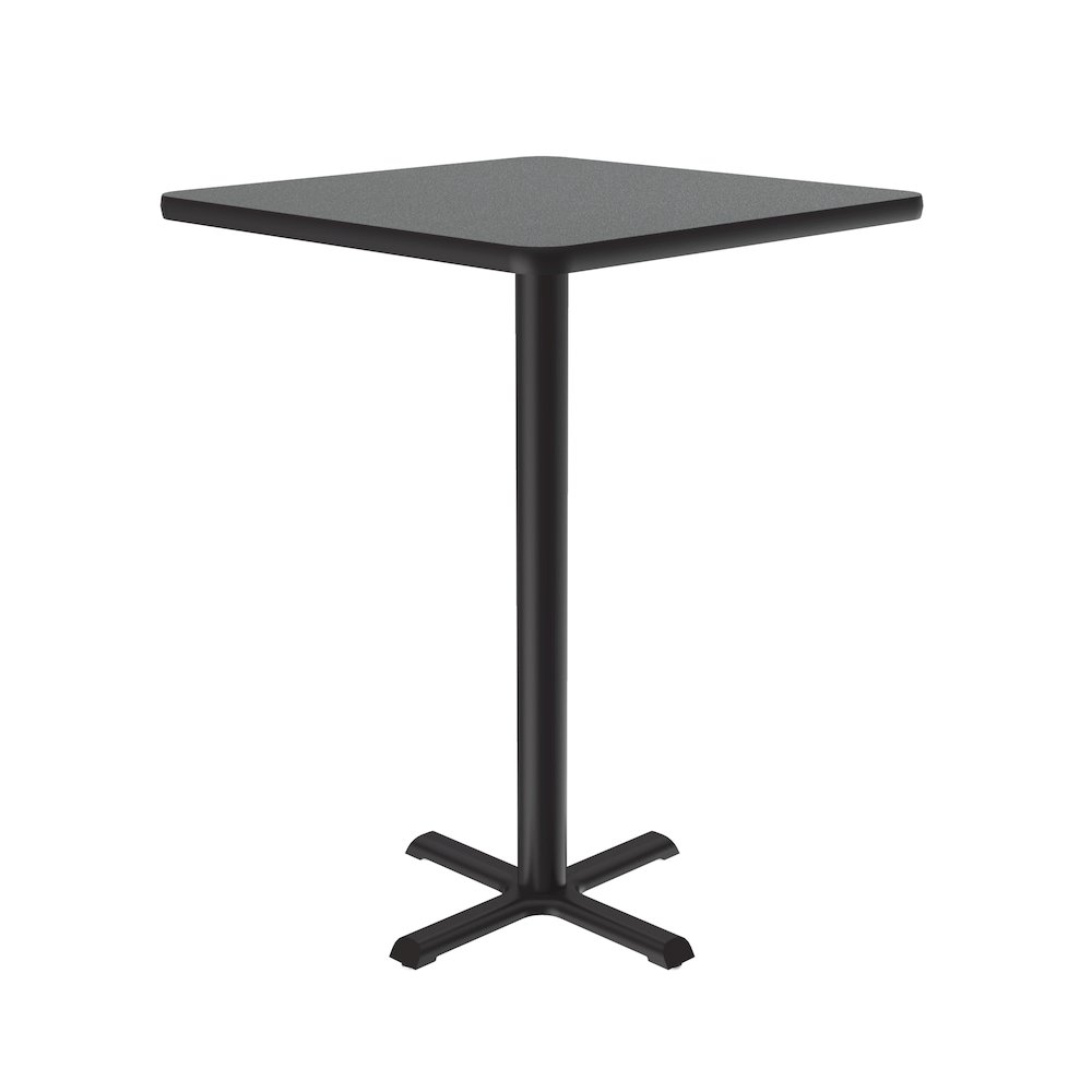 Bar Stool/Standing Height Deluxe High-Pressure Café and Breakroom Table 24x24. Picture 4