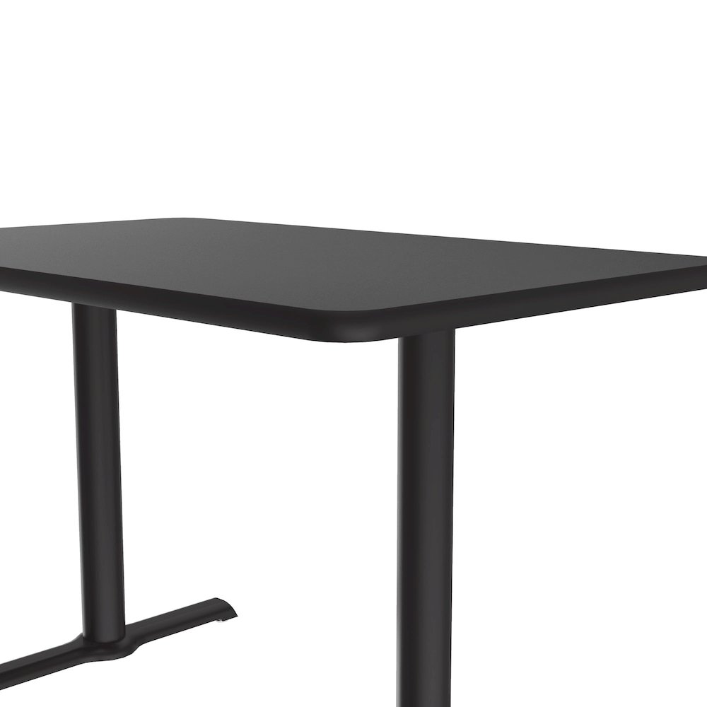 Table Height Deluxe High-Pressure Café and Breakroom Table 30x48". Picture 7