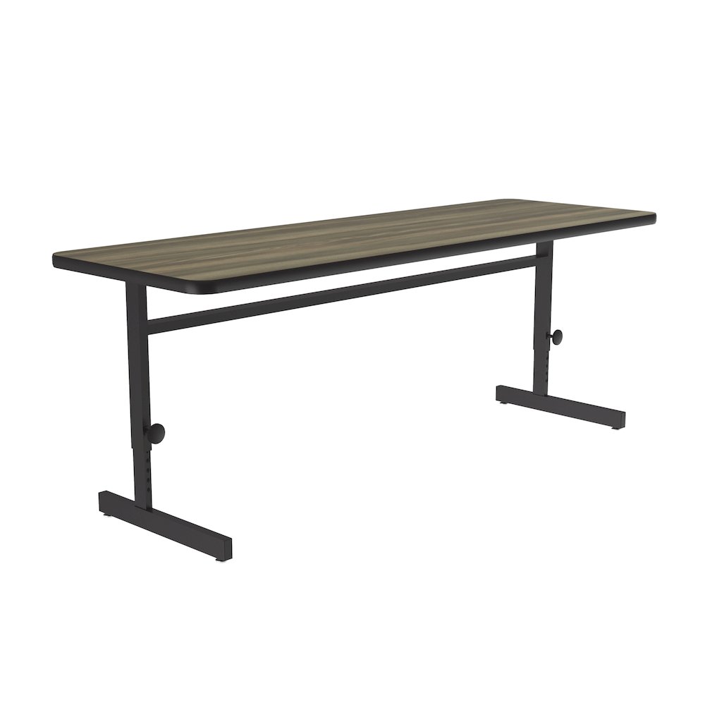 Adjustable Height Deluxe High-Pressure Top Computer/Student Desks  24x72". Picture 1