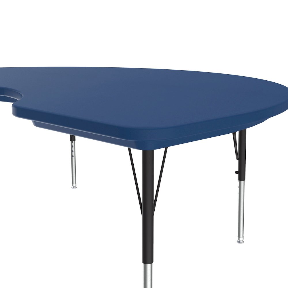 Commercial Blow-Molded Plastic Top Activity Tables 48x72". Picture 5
