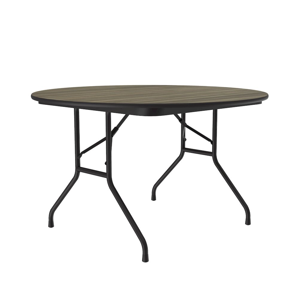 Deluxe High Pressure Top Folding Table 48x48". Picture 1