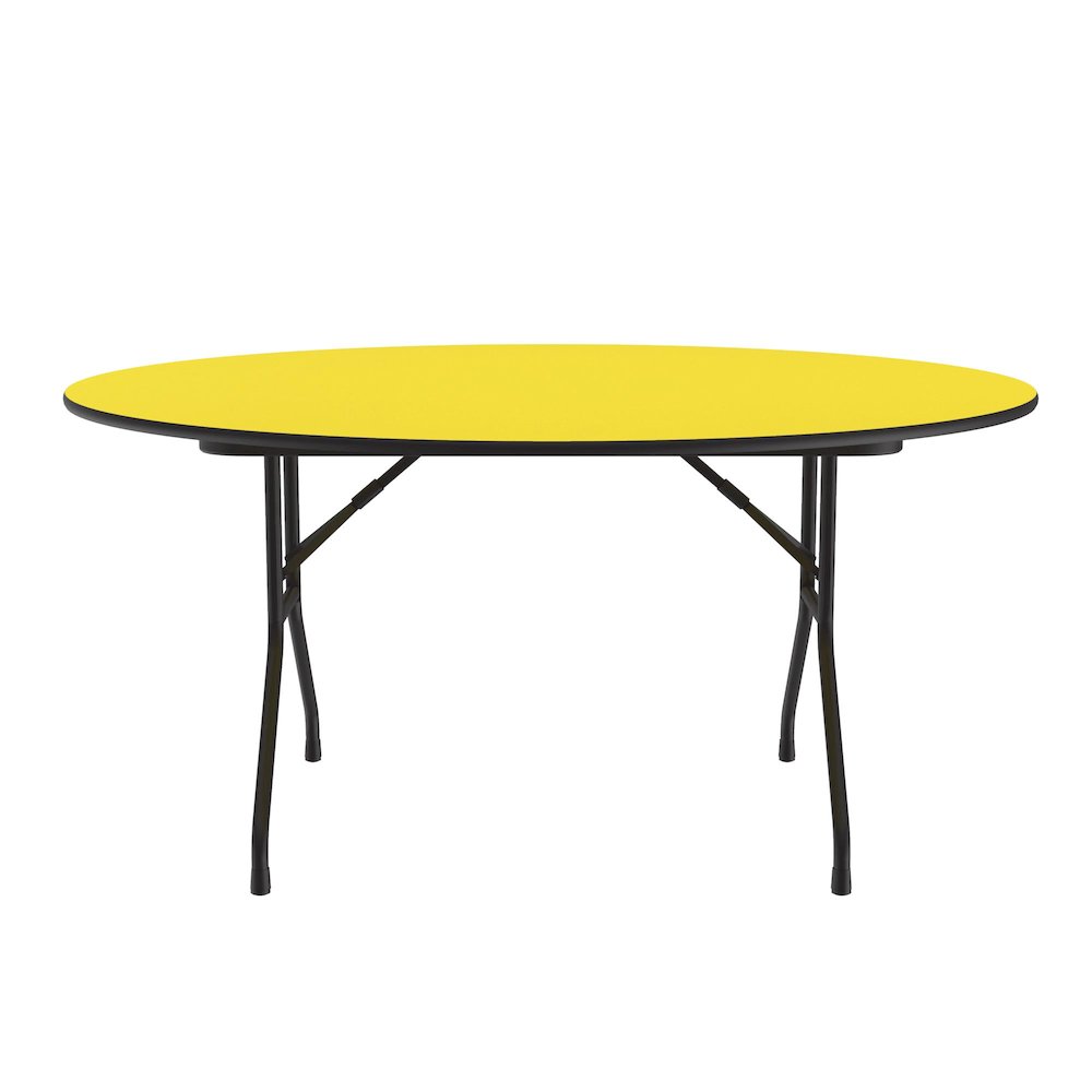 Deluxe High Pressure Top Folding Table 60x60". Picture 2