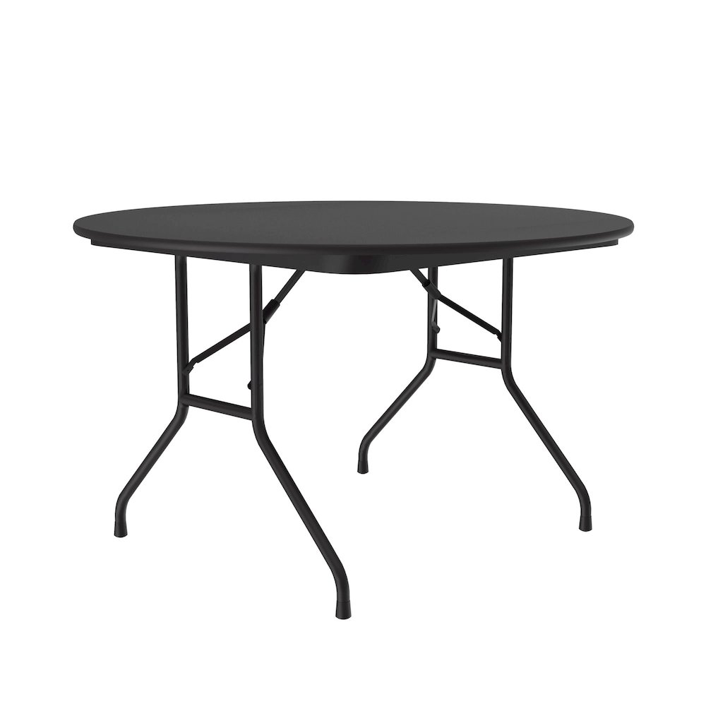 Deluxe High Pressure Top Folding Table 48x48". Picture 4