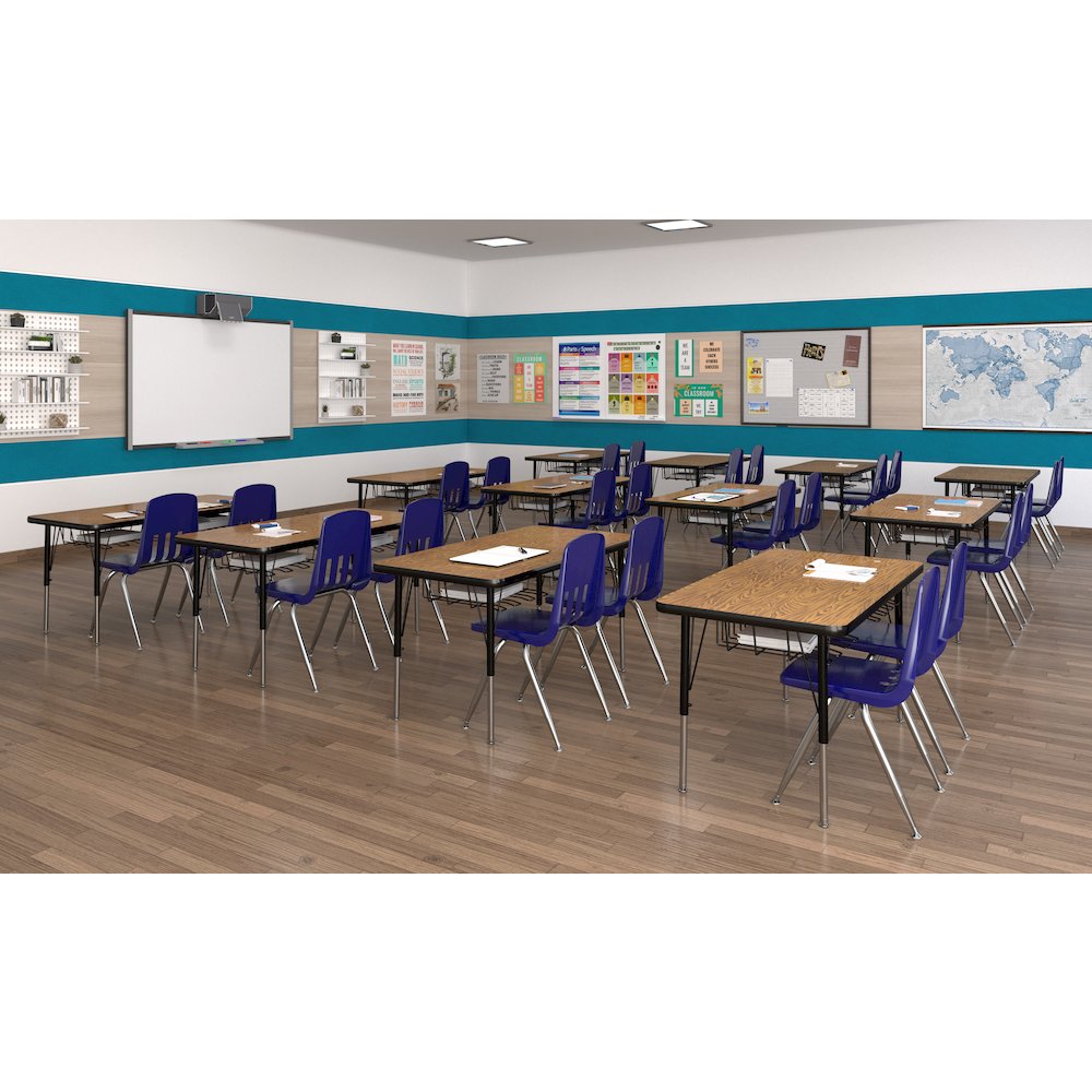 Commercial Laminate Top Activity Tables 60x66". Picture 31