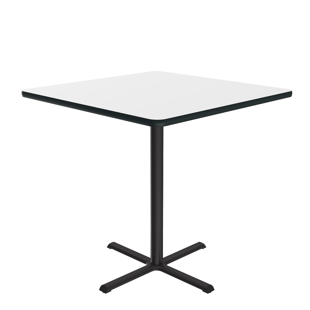 Bar Stool/Standing Height Deluxe High-Pressure Café and Breakroom Table 36x36. Picture 6
