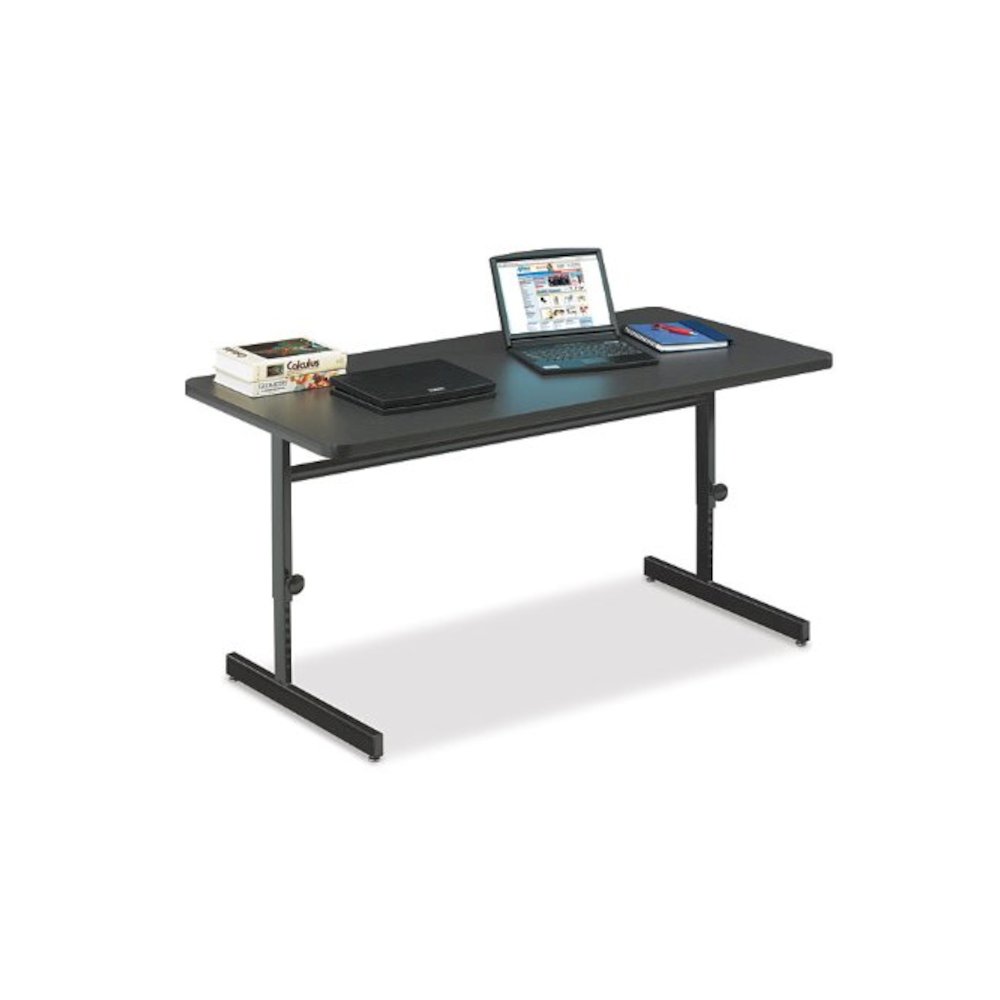 Adjustable Height Deluxe High-Pressure Top Computer/Student Desks  30x60". Picture 1