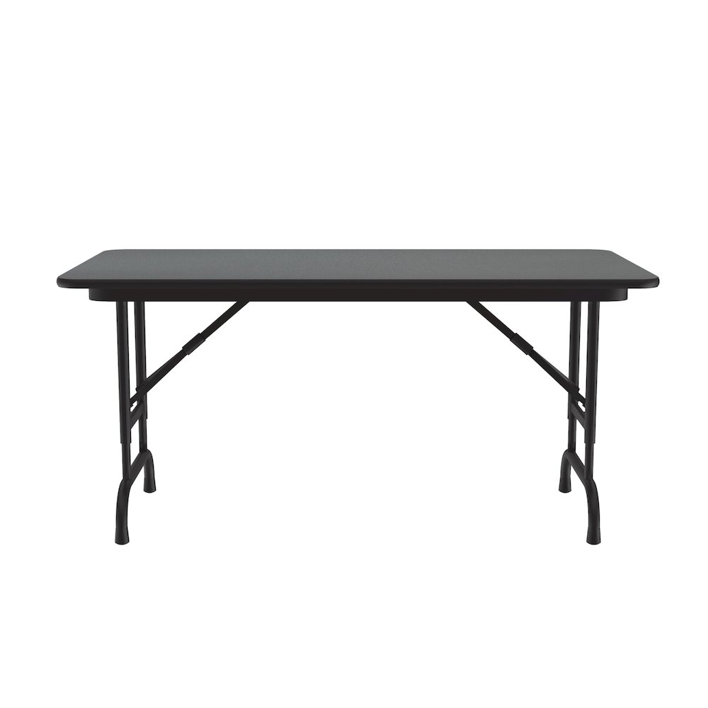 Adjustable Height High Pressure Top Folding Table 24x48". Picture 5