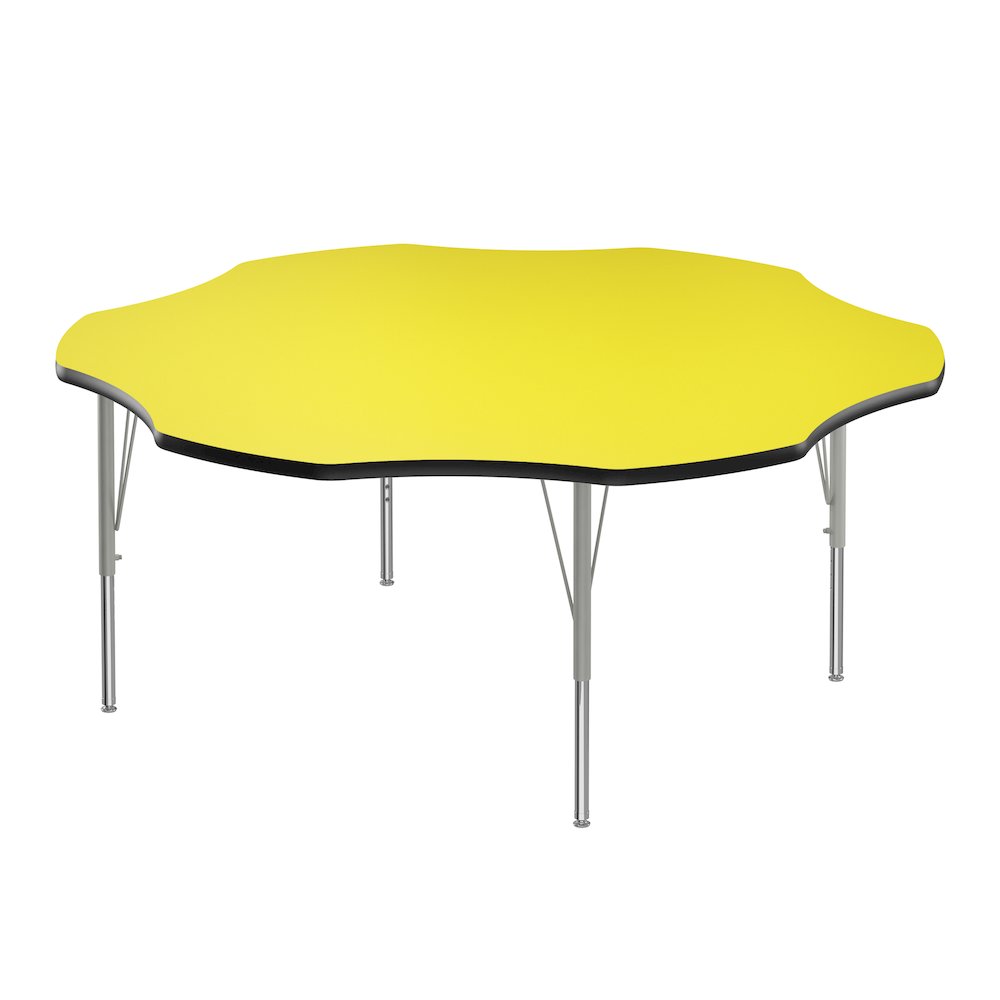 Deluxe High-Pressure Top Activity Tables 60x60". Picture 1