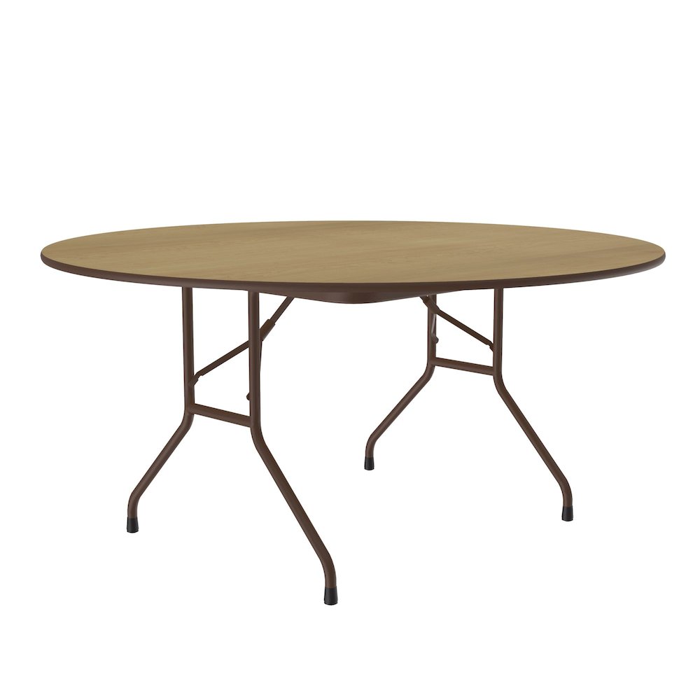 Deluxe High Pressure Top Folding Table 60x60". Picture 3