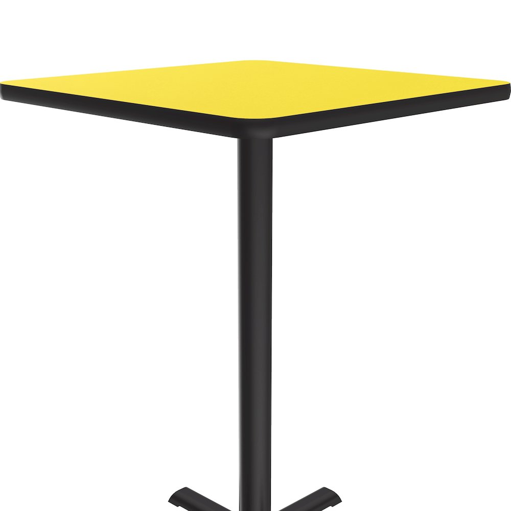 Bar Stool/Standing Height Deluxe High-Pressure Café and Breakroom Table 30x30. Picture 9