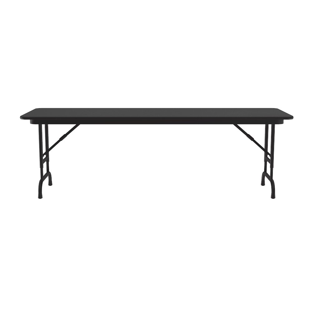Adjustable Height High Pressure Top Folding Table 24x60". Picture 6