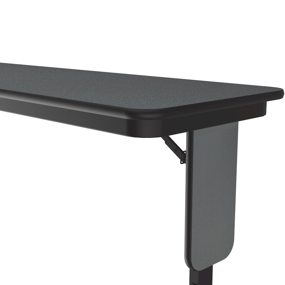 Adjustable Height Deluxe High-Pressure Folding Table with Panel Leg 18x60. Picture 9