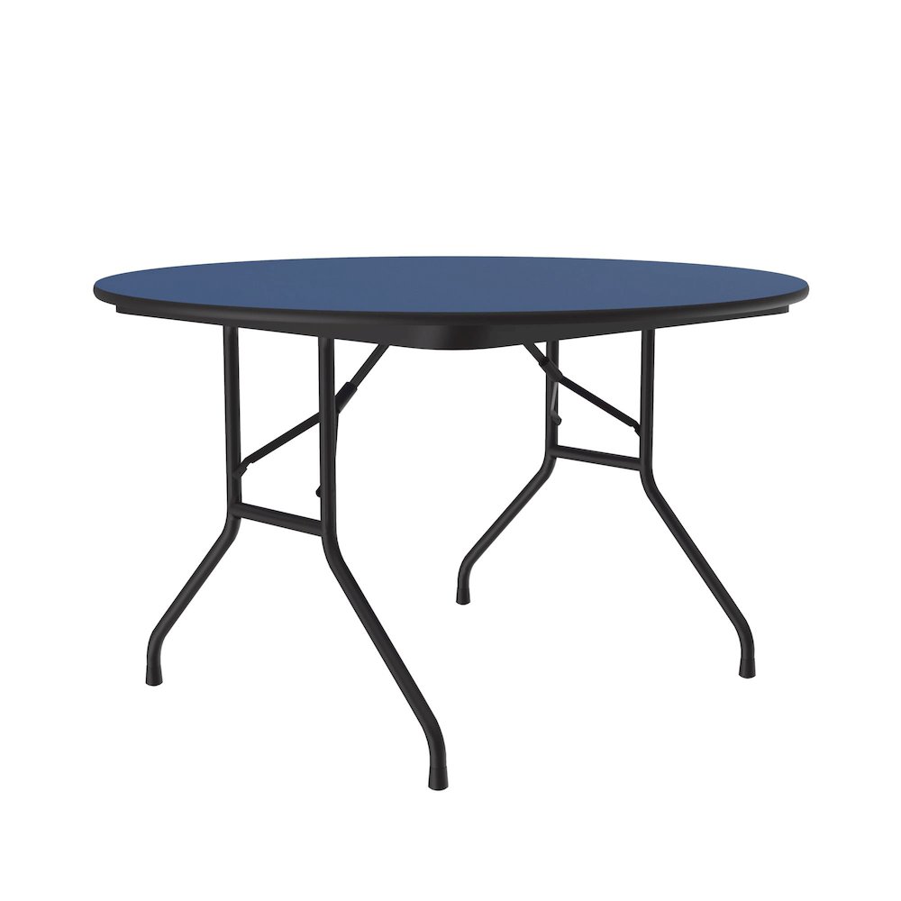 Deluxe High Pressure Top Folding Table 48x48". Picture 8