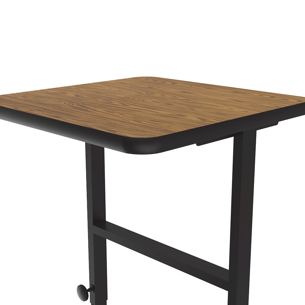 Commercial Laminate Top Adjustable Standing  Height Work Station 20x24". Picture 9