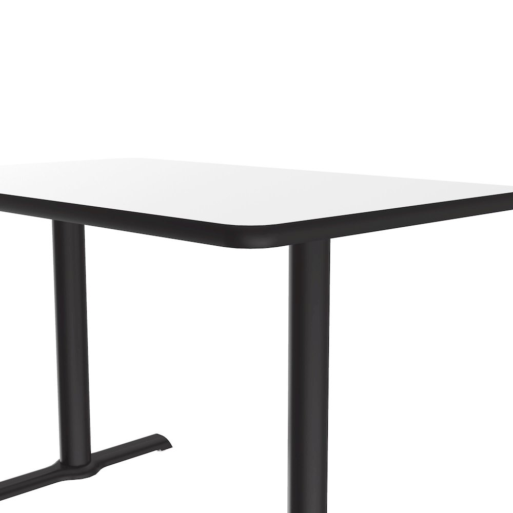 Table Height Deluxe High-Pressure Café and Breakroom Table 30x60". Picture 8