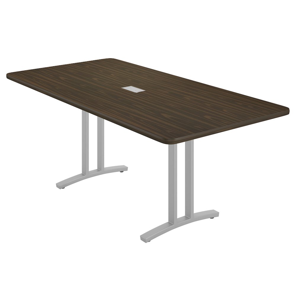 Deluxe High-PressureCurvature Collection Conference Table 36x72". Picture 15