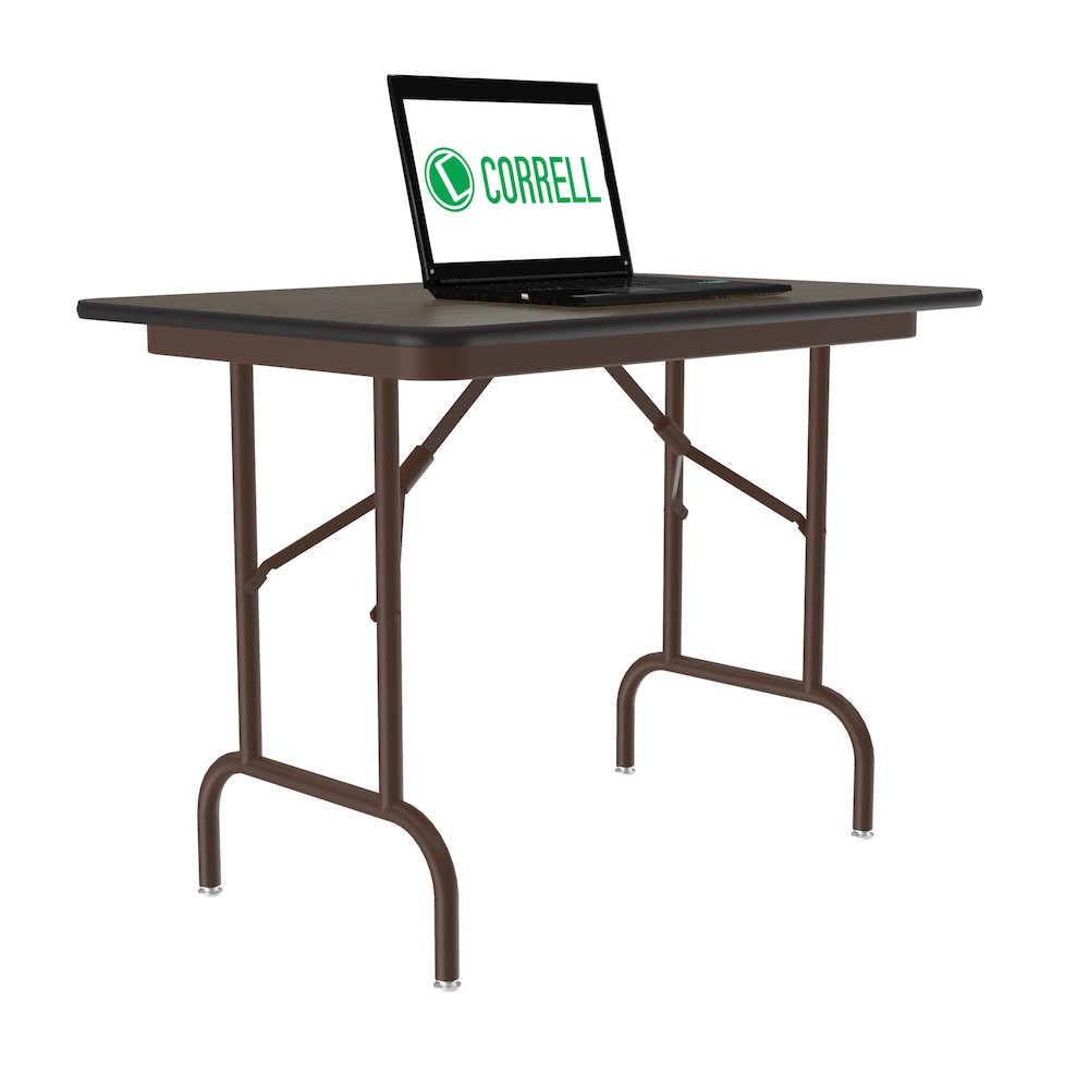 Keyboard Height Melamine Folding Tables 24x36". Picture 6