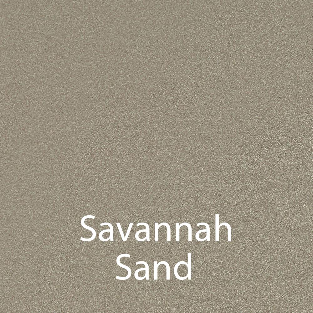 Table Height Deluxe High-Pressure Café and Breakroom Table 42x42" ROUND, SAVANNAH SAND BLACK. Picture 7